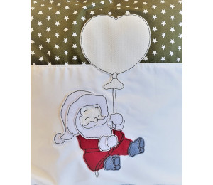 ADVENTSKALENDER 7. Dezember - Stickdatei Fliegender Nikolaus Appli